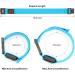 BSEEN 2 Pack LED Armbands for Running - Glow in The Dark Safety Gear Bracelet Sports Wristbands, Fluorescent Blue - Buy Online on GoSupps.com