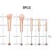 Eye Makeup Brushes Makeup Brush Set for Women Beaded Rose Gold DIY Faux Fiber Make Up Brushes for Eyeshadow Concealer Eyebrow Foundation Contour Makeup Supplies - Buy Online on GoSupps.com