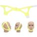 Breathable Anti-Snoring Chin Strap - Adjustable Jaw Support Belt in Yellow - Buy Online on GoSupps.com