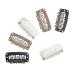 100 Pieces U-Shape Wig Clips for Hair Extensions DIY - Stainless Steel with Soft Rubber, 3.2 cm, 4 Colors - Buy Online on GoSupps.com