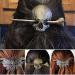Halloween Skull Hair Pin Stick Slidewith Faux Bone Retro Gothic Hair Clips Hoop Decor Accessories Vintage Skull/Moth Hair Clips Scary Halloween Dressing Cosplay Props (A+B) - Buy Online on GoSupps.com