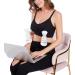 LEAPOVER Women's Hands-Free Breast Pump Nursing Bra - Adjustable Maternity Feeding Bra (Black, Size L) - Buy Online on GoSupps.com