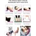 Eco-Friendly Acupressure Massage Cushion & Pillow | Natural Linen Cotton - Stress Relief & Trigger Point Therapy - Buy Online on GoSupps.com