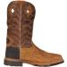 Justin Boots Men's Hybred Caramel Croc Print Work Boot - Size 9.5 EE - Buy Online on GoSupps.com