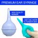 Baby Nasal Aspirator & Ear Wax Bulb Syringe 2oz Blue - Pack of 3 | Comfort Soft - Buy Online on GoSupps.com