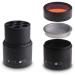 Bceer Dental Resin Composite Softener Heater Dental Material Warmer With Light Filter Cover 40 /45 /50