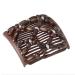 JUSTFOX - Trend African Hairclip Haarklammer Haarspange Hair Clips Haarkamm Braun