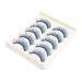HONMEET 5 Pairs Cosplay Lashes Fake Eyelashes Reusable Black Eyelashes Rhinestone Eyelashes Natural False Eyelashes Soft Light Fake Lash Segmented False Eyelashes 5d False Eyelashes Fiber