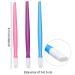 30 Pcs Plastic Handle Nail Cuticle Pusher & Rubber Tipped Cleaner Set - Multicolored Nail Art Tool for Men and Women - Ideal Gift for Christmas & Valentine's Day - Buy Online on GoSupps.com