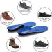 Valsole Orthopedic Insoles for Men & Women - Soft Shoe Inserts for Flat Feet Plantar Fasciitis and Foot Pain Relief - Size 35-36 EU (23cm) V107B - Buy Online on GoSupps.com