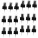 Solustre 20PC Pumping Heads for Spray Bottles | 18mm Perfume & Essential Oil Bottle Replacements | Travel & Home Use - Black - Buy Online on GoSupps.com