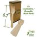 TIMBR STIKS 80 Disposable Birch Wooden Forks - Eco-Friendly 160mm Wood Forks, Plastic-Free Packaging - Buy Online on GoSupps.com