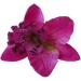 Orchid Flower Hair Clip - New Bridal Wedding Orchid Flower Hair Clip Barrette Women Girls Accessories 1pcs Purple - Buy Online on GoSupps.com