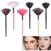Fashion Highlighter Face Powder Foundation Shadow Powder Blush makeup brush Fan Shape Makeup Brush large base blusher(4) - Buy Online on GoSupps.com