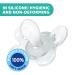 Chicco Physioforma Comfort Pacifier 6-16 Months - Silicone Sucker for Healthy Development | Pink - Buy Online on GoSupps.com