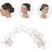 Ipetboom Crystal Double Hair Comb Wedding Hair Accessories Hair Combs for Wedding Bridal Hair Accessories Wedding Accessories Hair Comb Accessory Manual Hair Piece Alloy Bridesmaid - Buy Online on GoSupps.com