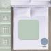 Washable Incontinence Pad 5 Layers - 85x90cm Double Pack | Reusable Waterproof Bed Protection for Adults & Children - Buy Online on GoSupps.com
