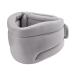 Oshhni Neck Support Brace Soft Sponge Neck Brace Neck Collar Cervical Collar for Friends Car Gray