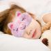 4 Pack Cute Animal Sleeping Masks for Girls and Women - Soft Plush Blindfold Eye Cover for Travel and Night Sleeping - Buy Online on GoSupps.com