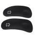 4 Pairs Non-Slip Half Pad Half Insoles Arch Support Flatfoot Insoles Insole for Foot Arch Sports Shoe Insole Arch Pad Anti-Skid Pads Foot Cushion Forefoot Pads Shoe Insoles As Shownx4pcs 18X7.5X2.5x4pcs