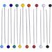 Wetco 800 Pcs Green 3.5cm Round Pearl Head Dressmaking Pins - Ideal for Corsage, Florists, Weddings, Sewing - Buy Online on GoSupps.com