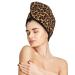 Leopard Print Hair Towel Wrap  Absorbent Hair Drying Towel  Microfiber Hair Drying Cap Turban for Drying Curly Long Thick Hair