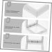 WOFASHPURET Acrylic Nail Tips Display Organizer Jewelry Display Stand 7x7cm White - Buy Online on GoSupps.com
