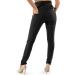 Milano Maternity Jeans - Ultra Stretch, Buttery Soft Denim, High Waisted Over The Bump Band, Slim Fit - Black - Buy Online on GoSupps.com