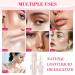 Liquid Highlighter Makeup High-Gloss Finish Face Highlighter Shimmer Face Body Liquid Highlighter Long-lasting Smooth Liquid Highlighter for Face Collarbones Body - Buy Online on GoSupps.com