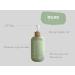 OLLIES Refillable Shampoo and Conditioner Bottles - Set of 3 | Stylish Label | 17oz | Shower Soap Dispenser - Buy Online on GoSupps.com