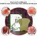 Dan&Dre 12pcs Wormwood Lumbar Sticker | Self-Heating Moxibustion Plaster | Moxa Leaf Paste for Pain Relief - Buy Online on GoSupps.com