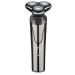 Beard Trimmer for Men Electric Razor for Men All in One Mens Beard Grooming Kit Beard Face Nose Hair Trimmer Body Shaver Hair Clippers Gifts for Men (Color : Silver)