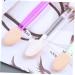 Baluue 30pcs Eyeshadow Brush Makeup Eye Shadow Applicator Sticks Eyeshadow for Beginner White - Buy Online on GoSupps.com