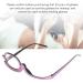 Magnifying Eye Make Up Glasses Cosmetic Eye Glasses with Case Flip Down Cosmetic Reading Glasses Spectacles for Women (+3.00) - Buy Online on GoSupps.com