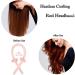Heatless Curling Rod Headband - No Heat Wave Hair Curlers for Long & Medium Hair - Pink - Buy Online on GoSupps.com