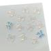 Simple Bowknot 3D Resin Ribbon Bows Manicures Accessories Supplies Resin Bows Decorations