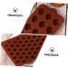 Alipis 10 Pcs Chocolate Mold Cookie Baking Soap Mold Silicone Lollipop Mold Muffin Silicone Molds Pudding Kitchen Frying Mould Ice Cube Trays Chocolate Baking Mold Ice Cubes Fondant Mold - Buy Online on GoSupps.com