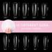 Carehabi Nail Tips - 500 Pack Transparent Acrylic Artificial Nails with Storage Case | 10 Sizes for Nail Studios & DIY Art - Buy Online on GoSupps.com