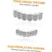 Gleavi Gold Vampire Teeth Grille - Creepy False Zone Insertions Upper & Lower Devil Grill Cosplay - Polished Copper Czech Drill - 5x2x1cm - Buy Online on GoSupps.com