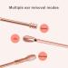 Stainless Steel Earwax Remover Kit - Rose Gold+Gold | Ear Cleaning Tool Set for Earwax Removal and Cleaning - Buy Online on GoSupps.com