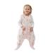 Duomiaomiao Baby Sleeping Bag with Legs 1.5 TOG Unisex 100% Cotton Wearable Blanket All Year Round Baby Sleeping Bag 6-18 months 65cm / baby height 70-80cm 1.5 Tog-pink Forest