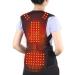 Self-Heating Magnetic Therapy Vest Back Brace Back Support Lumbar Decompression Belt For Middle Aged Elderly Men Women Keeping Warm Spine Shoulder Pain Relief (Color : Black Size : L) lofty ambition Black L