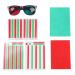 Semme eye training cards for myopia strabismus and amblyopia with red-green glasses