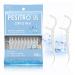 100 Pcs Dental Floss Picks 2 in 1 Portable Floss Sticks Disposable Dental Floss Interdental Floss Sticks for Effective Tooth Cleaning for Travel Home Office Restaurant (Original Flavor)