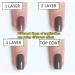 Discreet Luxury Joligel Shellac Semipermanent Gel Polish Kit for Nails UV LED Nail Varnish metallic silver + pearly champagne with glitter + emerald green + burgundy red 4pcs - Buy Online on GoSupps.com