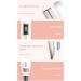 Buy 40W Professional Hair Straightener & Curler | Fast Heating Flat Iron - White US Plug 110-240V | International Shipping Available - Buy Online on GoSupps.com