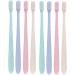 Minkissy Travel Toothbrush Set - 4 Boxes 8 Pieces - Portable Toothbrushes & Cases for On-the-Go Hygiene - Buy Online on GoSupps.com