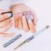 Desikixudy Pen Rhinestone Acrylic Handle Carving Painting Gel Nail Extension Manicure Liner Pen 03 - Buy Online on GoSupps.com