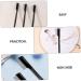 FOMIYES Eyebrow Comb Set - 2pcs Stainless Steel Eyebrow Brush & Applicator for Lash Extensions & Makeup - Buy Online on GoSupps.com