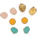 Uonlytech 8Pcs Resin Leaf Toe Separators for Women - Pedicure Toe Spacers for Nail Art Dividers - Buy Online on GoSupps.com